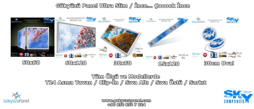 Gökyüzü Panel Ultra Slim 2