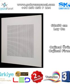 60x60 Alüminyum Asma Tavan Paneli
