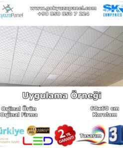 60x60 Karolam Uygulama Örneği