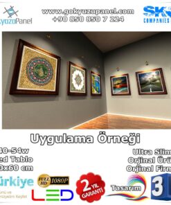 60x60 Led Tablo Uygulama Örneği