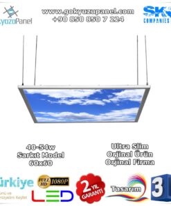 60x60 Sarkıt Gökyüzü Panel Slim