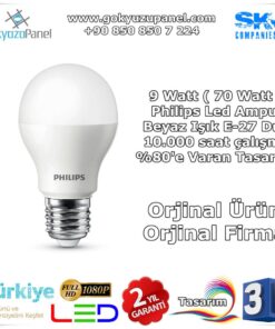 9w Philips Led Ampul
