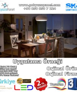 9w Philips Led Ampul Uygulama Örneği