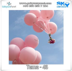 Balonlu Gökyüzü Tema - 46