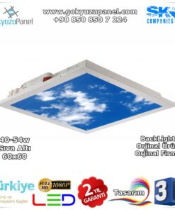 Gökyüzü Panel Sıva Altı 60x60 BackLight
