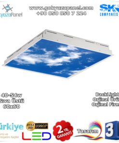 Gökyüzü Panel Sıva Üstü 60x60 BackLight