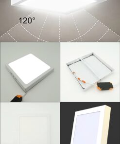 Alternative view of Yatak Odası Avize, 60cmx60cm-54w led,ebeveyn odası aydınlatma, en şık yatak odası avize modelleri