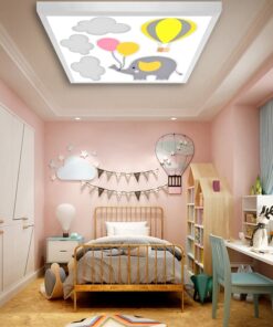 Alternative view of Çocuk Odası Avize, 60cmx60cm, 54watt,led,genç odası avize, en şık genç odası aydınlatma,bebek avize