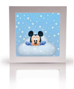Alternative view of Bebek Fare Bebek Odası Avize -30cmx30cm Kare-24w led, Baby Mickey Led Panel, bebek odası avize-30cm x 30cm Sıva Üstü Led Panel, Çocuk Odası Avize Modelleri,