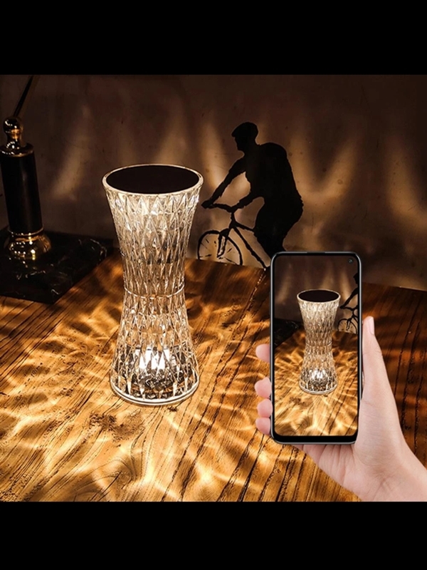 Led Dokunmatik, Kısılabilir Lamba, Masa Lambası, Usb Şarjlı masa üstü lamba, yeni modern tasarım lamba - Görsel 3