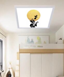 Dolunay Genç Odası Avize, 60cmx60cm, 54 watt,led,en şık genç odası avize modelleri, pastel dolunay odası lamba