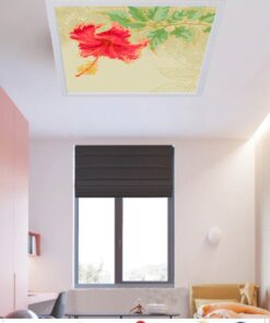 Alternative view of Aheste Çiçek Avize, 60cmx60cm, 54 watt,led,en şık genç odası avize modelleri, aheste çiçek odası lamba