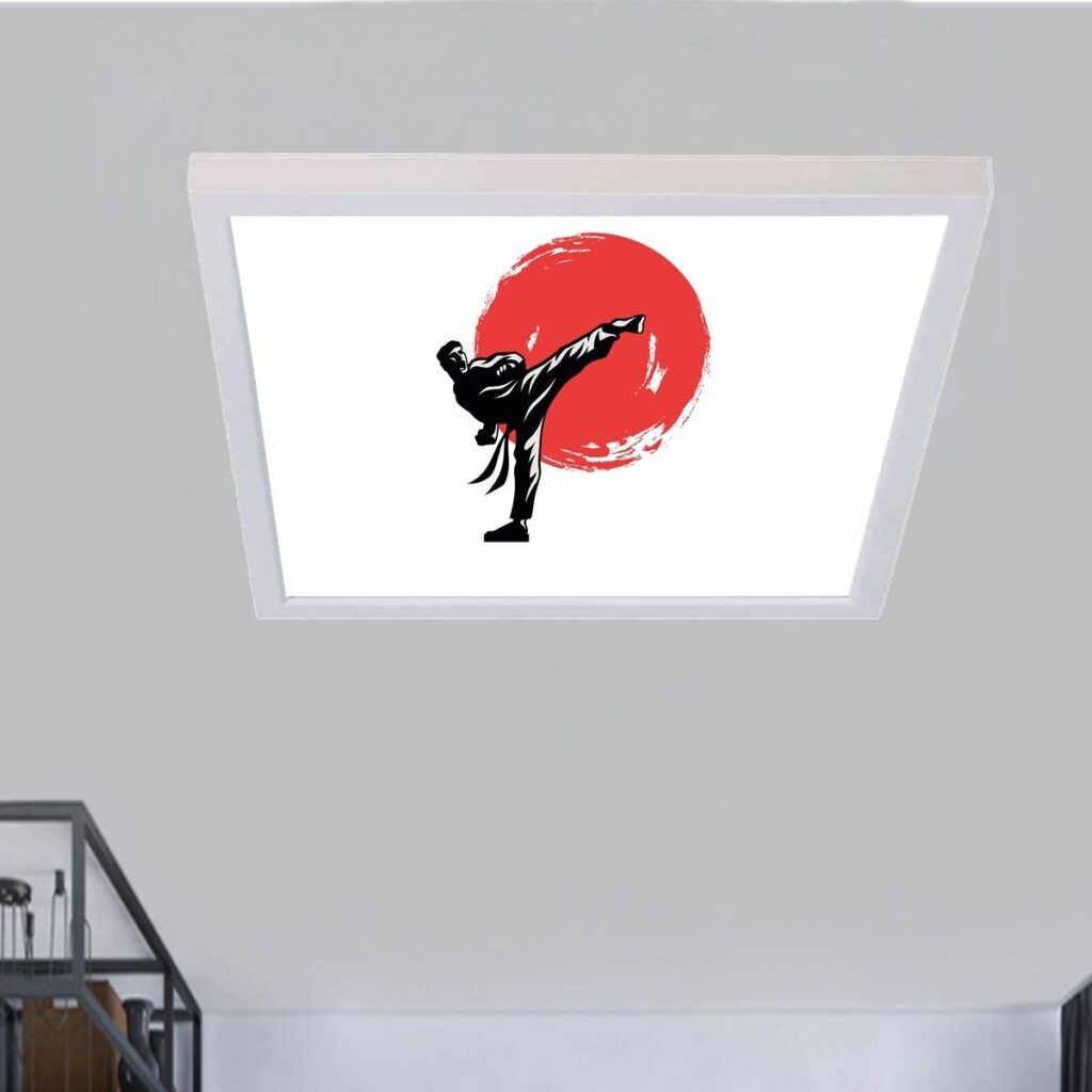 Sporkid, 60cmx60cm, 54 watt,led,en şık genç odası avize modelleri, sporkid genç odası lamba