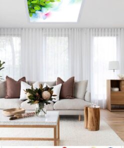 Alternative view of Ferah Yatak Odası Avize, 60x60-54w, ebeveyn odası aydınlatma, yatak odası avize modelleri,yatak odası Ferah avize