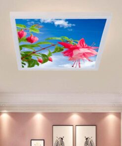 Küstüm Çiçeği Yatak Odası Avize, 60x60-54w, ebeveyn odası aydınlatma, yatak odası avize modelleri,yatak odası küstüm çiçeği avize