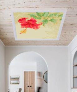 Aheste Çiçek Avize, 60cmx60cm, 54 watt,led,en şık genç odası avize modelleri, aheste çiçek odası lamba