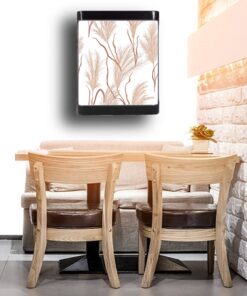 Cafe Led Aplik, Retro Duvar Led Aplik, 24 Watt, Pastel Püskül Cafeterya Aplik