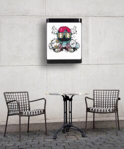 Cafe Led Aplik, Retro Duvar Led Aplik, 24 Watt, Gol Aplik