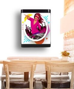 Cafe Led Aplik, Retro Duvar Led Aplik, DJ 24 Watt, Aplik