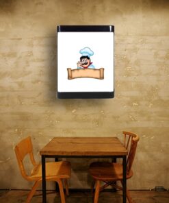 Cafe Led Aplik, Retro Duvar Led Aplik, Aşçı 24 Watt, Aplik