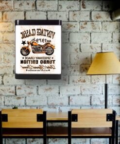 Cafe Led Aplik, Retro Duvar Led Aplik, Chopper 24 Watt, Aplik