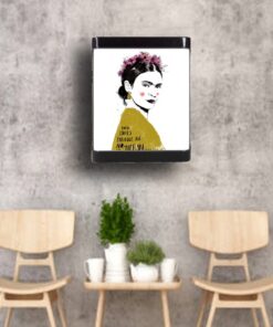 Cafe Led Aplik, Retro Duvar Led Aplik, Kahlo 24 Watt, Aplik