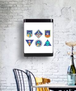 Cafe Led Aplik, Retro Duvar Led Aplik, Uzaylı 24 Watt, Aplik