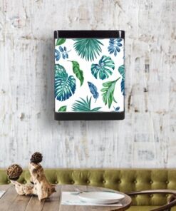 Cafe Led Aplik, Retro Duvar Led Aplik, Yaprak Desen 24 Watt, Aplik