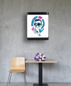 Cafe Led Aplik, Retro Duvar Led Aplik, 24 Watt, Pursuit Of Happiness Cafeterya Aplik