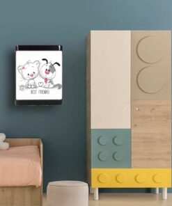 Best Friends LED APLİK, Çocuk Odası Led Aplik, 24 Watt, Baskılı Led Gece Lambası, Kids Lamp