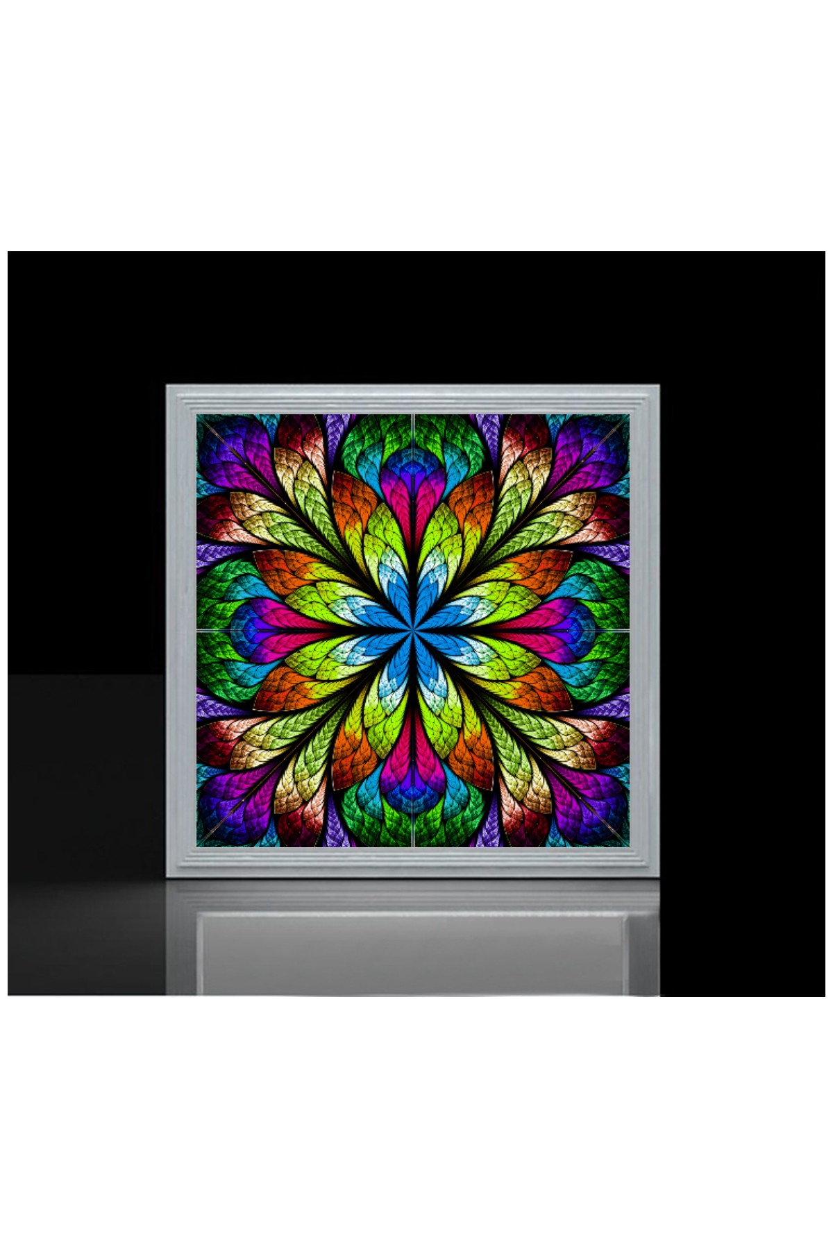 Hipnoz, 60cmx60cm, 54 watt,led,en şık genç odası avize modelleri, hipnoz genç odası lamba - Görsel 4