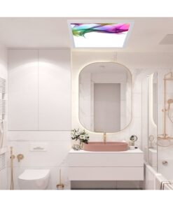 Alternative view of Aheste Avize, 60x60-54w, Banyo aydınlatma, yatak odası avize modelleri, wc Ferah avize