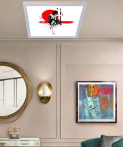 Katana, 60cmx60cm, 54 watt,led,en şık genç odası avize modelleri, katana genç odası lamba