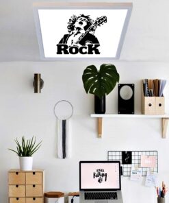 Angus Young, 60cmx60cm, 54 watt,led,en şık genç odası avize modelleri, angus young genç odası lamba