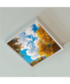 Alternative view of Sonbahar Gökyüzü Desenli Yatak Odası Avize, 60x60-54w, ebeveyn odası aydınlatma, yatak odası avize modelleri,yatak odası Ferah avize