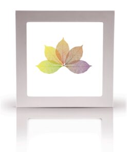 Alternative view of Şık Yapraklar Banyo avize modelleri, 60x60 baskılı wc kare avize, 54wat led tavana model