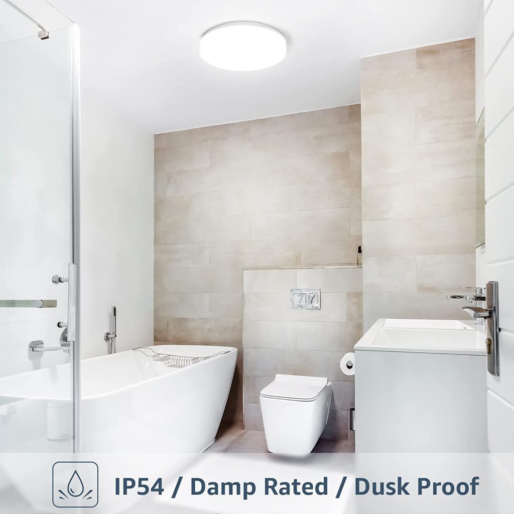 Banyo Yuvarlak Avize 25watt-30cm x 30cm Lüks Led Aydınlatma, Lüks Yuvarlak Banyo Avize, avize modelleri