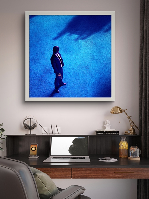 John Wick Led Tablo – 60x60 cm | Sıva Üstü Montajlı, Tak-Çalıştır Sistem, Arapuar Anahtarlı