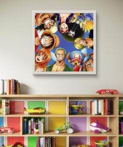 One Piece Led Tablo – 60x60 cm | Sıva Üstü Montajlı, Tak-Çalıştır Sistem, Arapuar anahtarlı