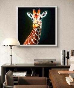 Zürefa Led Tablo – 60x60 cm | Sıva Üstü Montajlı, Tak-Çalıştır Sistem, Arapuarlı