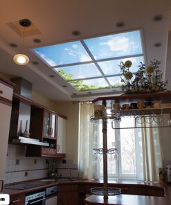 Moduler Sistem Mutfak Avize 6Adet, Asma tavan uyumlu Gökyüzü Panel, 2x3-6 Led Panel, Beyaz Işık, Led Armatür 240watt