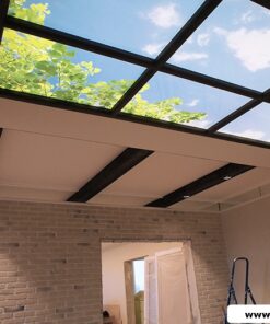 Salon Avize 60x60 8'lı Armatür, Asma tavan uyumlu 2x4-8 Led Panel, Beyaz Işık, Gün Işığı Model,360watt  beyaz ışık