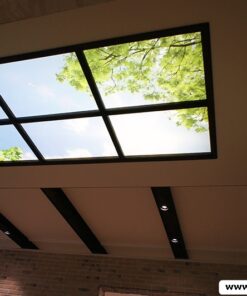 Alternative view of Salon Avize 60x60 8'lı Armatür, Asma tavan uyumlu 2x4-8 Led Panel, Beyaz Işık, Gün Işığı Model,360watt  beyaz ışık