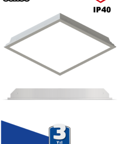 Alternative view of TSE- ENEC-PTC RAPORLU 60x60 LED ARMATÜR, Sıva Altı, Asma Tavan Uyumlu 60x60 36W, 6500K Beyaz Işık Aydınlatma