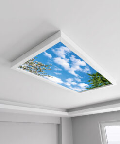 Gökyüzü Panel 60x120 106W, Sıva Üstü, Kolay Montaj Led Panel, Gökyüzü Bulutlar Tavan Armatürü
