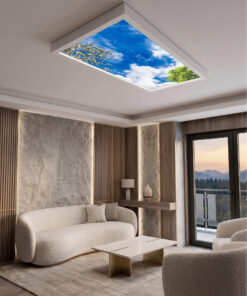 Alternative view of Gökyüzü Panel 60x120 106W, Sıva Üstü, Güçlü Led Aydınlatma, Koyu Gökyüzü, Tavan Lambası