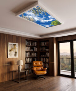 Alternative view of Gökyüzü Panel 60x120 106W, Sıva Üstü, Güçlü Led Aydınlatma, Tavan Armatürü, Led Panel, Ofis Aydınlatması