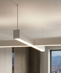 Alternative view of 60cm 60W 8000 Lümen X Linear Armatür, Profesyonel Ofis, İş Yeri, Cafe Linear Aydınlatma, Özel Renk Ve Boyut Seçenekleri