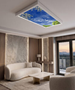Gökyüzü Panel 60x120 106W, Sıva Üstü, Güçlü Led Aydınlatma, Yağmur Bulutu, Tavan Armatürü, Led Panel