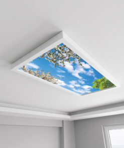 Alternative view of Gökyüzü Panel 60x120 106W, Sıva Üstü, Güçlü Led Aydınlatma, Ağaçlar Gökyüzü, Tavan Armatürü